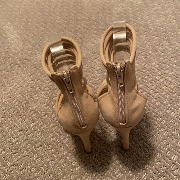 Glister Nera nude strappy heel‎ sandal - Picture 4 of 8